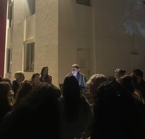 Audience at a cultural event at Alliance Française Bahrain