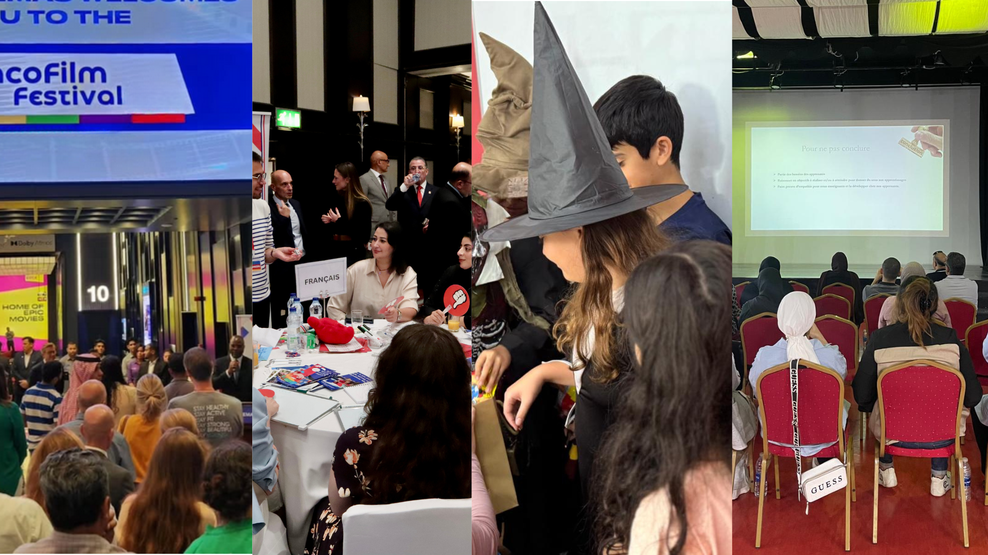 Moments from the cultural programme of Alliance Française Bahrain
